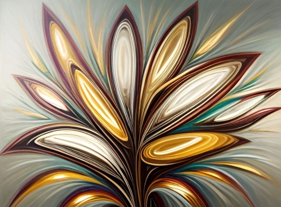 Tableau peinture fleur de lotus zen 120 x 80 cm xxl