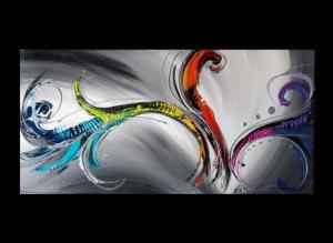 Tableau Panoramique Phoenix Coloré