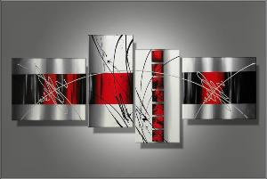 Tableau abstrait Lya 